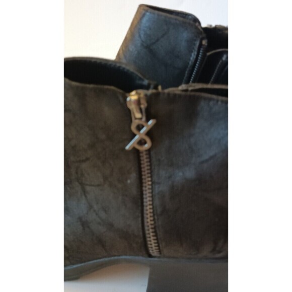 Parker & Sky Chunky Boots  Women’s Size 10M Black High Heel Goth Grunge Y2K - Picture 8 of 11